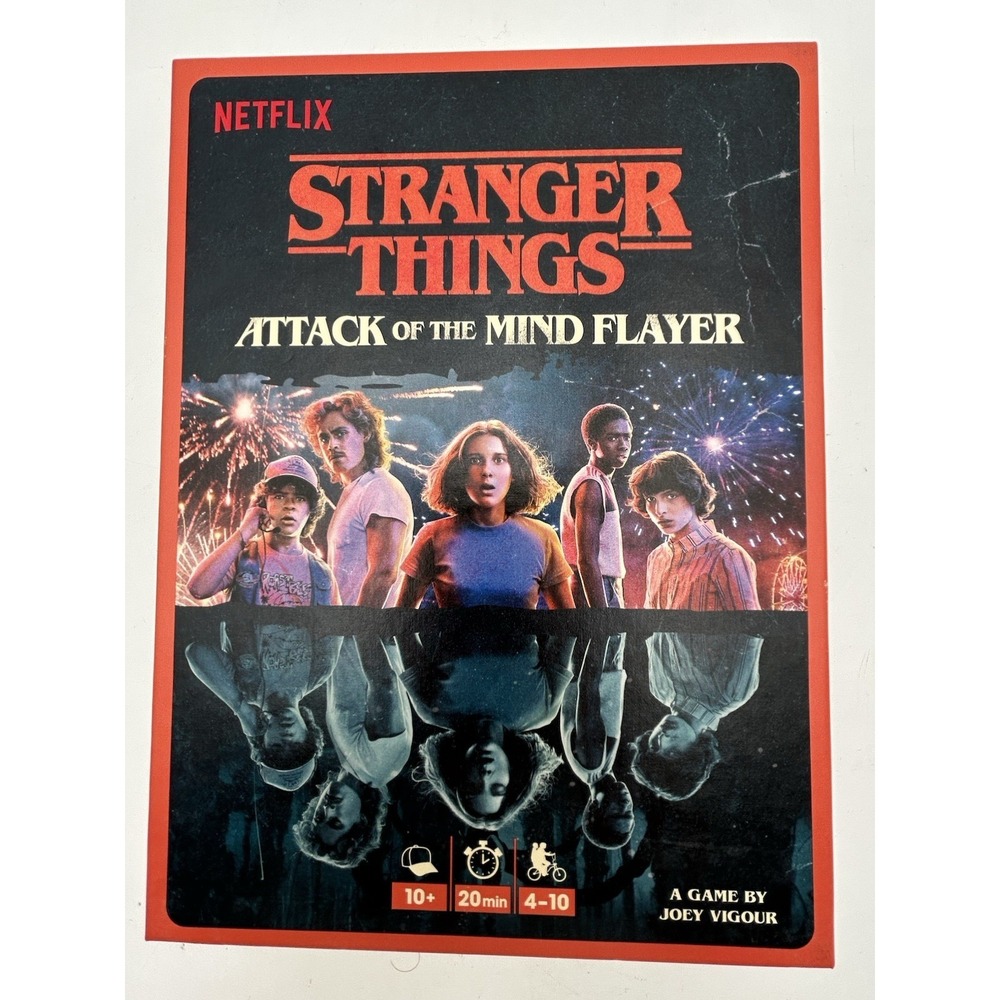 Stranger‎ Things: Attack of the Mind Flayer - Card Game By Joey Vigour Netflix